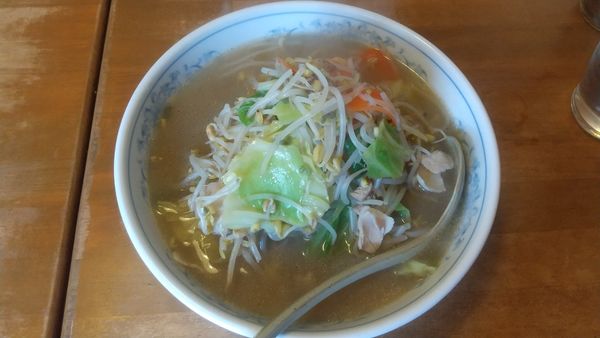 「タンメン850円」@らーめんランド ホンキートンク店の写真