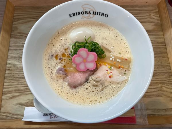 「味玉濃厚えびそば(¥1,130)」@えびそば 緋彩の写真