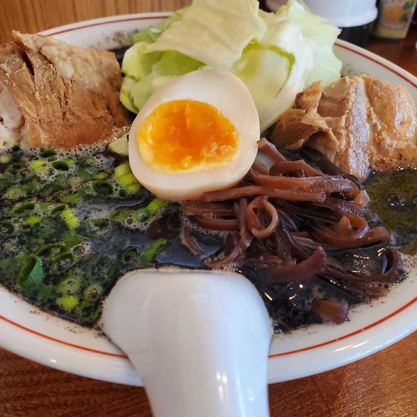 「ターロー麵」@熊本ラーメン 育元 経塚店の写真