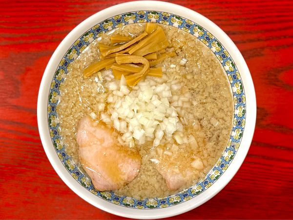 「★＜限定＞背脂煮干中華そば🍜¥1,200」@麺創庵 砂田の写真