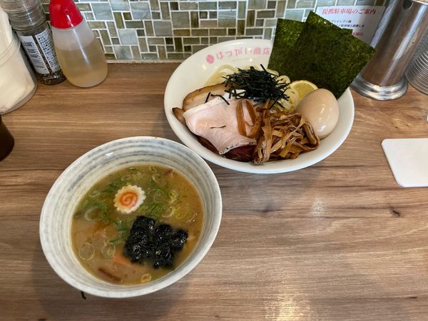 「【限定】坂戸つけめん(PREMIUM序章)」@はつがい商店の写真