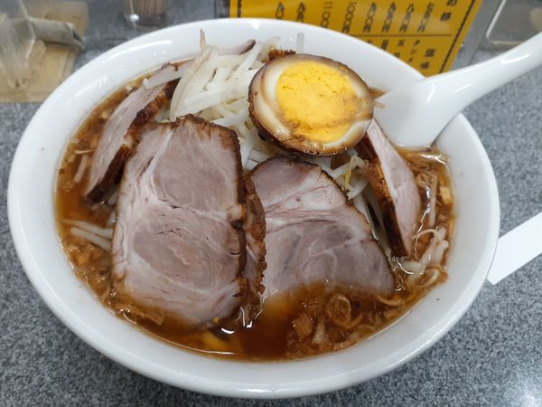 「チャーシュー麺、大盛」@中華麺店 喜楽の写真