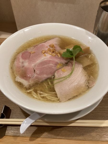 「黄金貝ラーメン（９５０円）」@なにわ麺次郎 然の写真