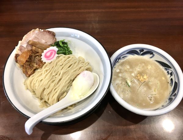 「つけ麺(トロコリ肉)(1,000¥)」@らーめんつけ麺 吉田商店 本店の写真