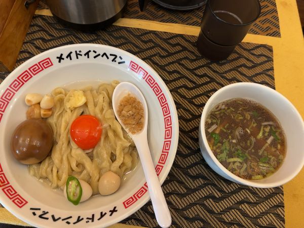 「ヘブン盛り艶つけ麺1200円」@メイドインヘブンの写真