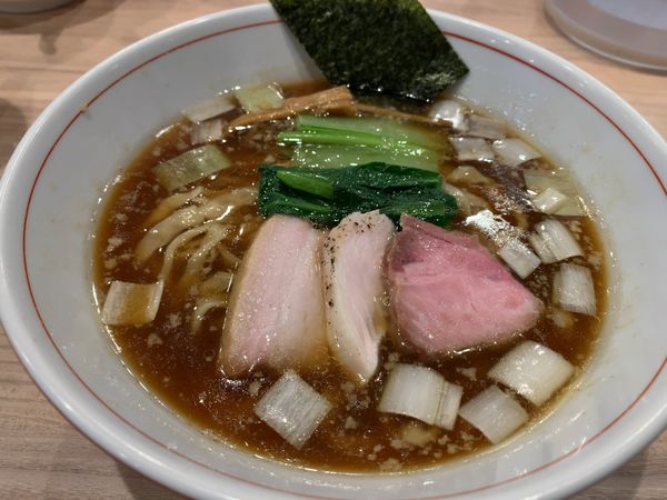 「手揉み中華そば（醤油）」@麺処 にし尾の写真