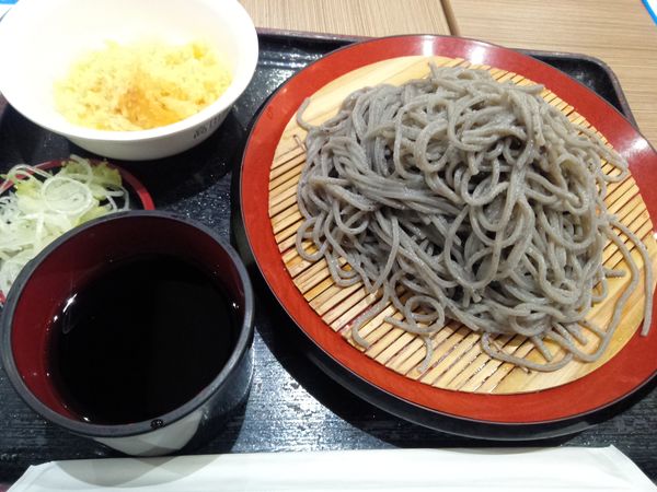 「せいろそば　５００円　大盛無料」@高田屋 イオンモール浦和美園店の写真