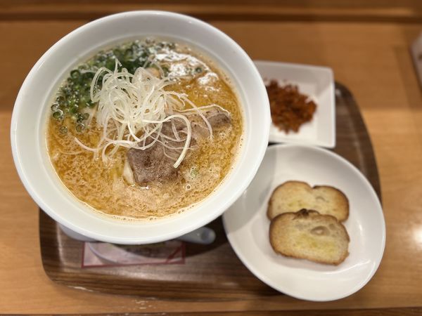 「えびしお麺 (太麺) 1020円」@家族のらーめん食堂 はないち 春日町店の写真