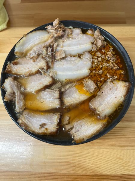 「激辛チャーシューラーメン・中 950円」@北大塚ラーメンの写真