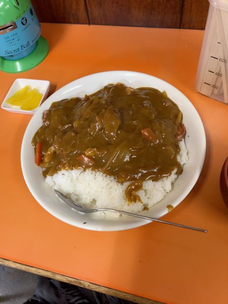 「カツカレー 950円」@光栄軒の写真