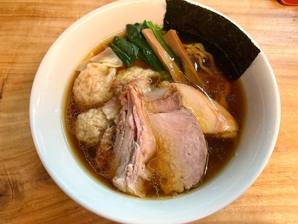 「手もみ雲呑中華」@白河手打中華そば  一番いちばんの写真