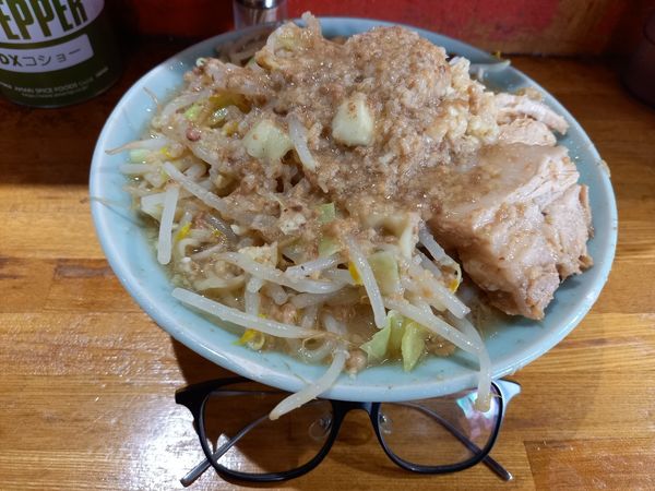 「ラーメン(ニンニク・アブラ)」@ラーメン髭の写真