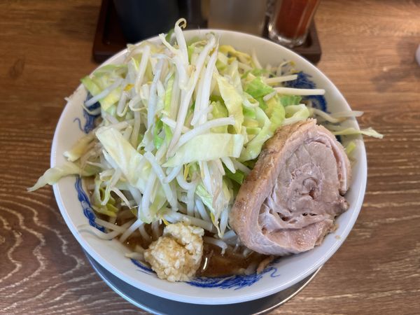 「ラーメン　ヤサイ　ニンニク」@ジャンクガレッジ 北浦和店の写真