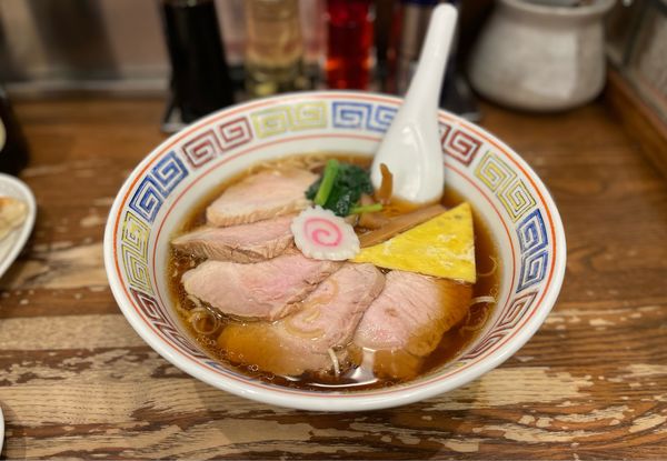 「チャシュウメン ¥1030」@中華そば 萬福の写真