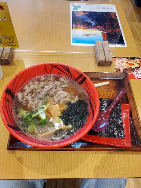 「松阪牛ラーメン@1180」@鈴鹿らーめん 啜乱会の写真