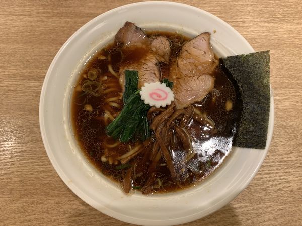 「醤油ラーメン」@長岡食堂 東京ラーメン横丁店の写真