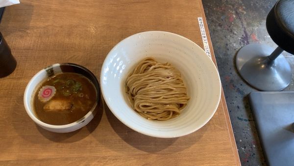 「濃厚魚介つけ麺」@つけ麺まぜそば 大やまの写真