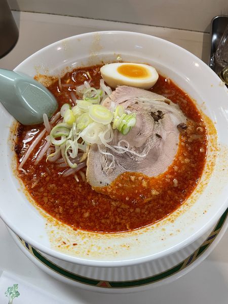 「太一とんがらし　味噌　中辛」@らーめん 太一の写真