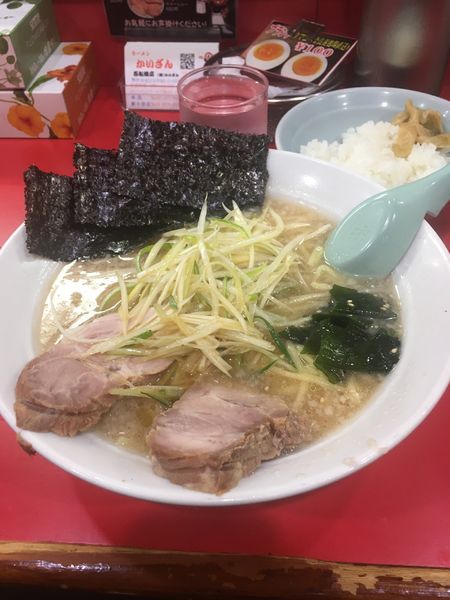 「かいざんラーメン950円＋半ライス」@かいざん 西船橋店の写真