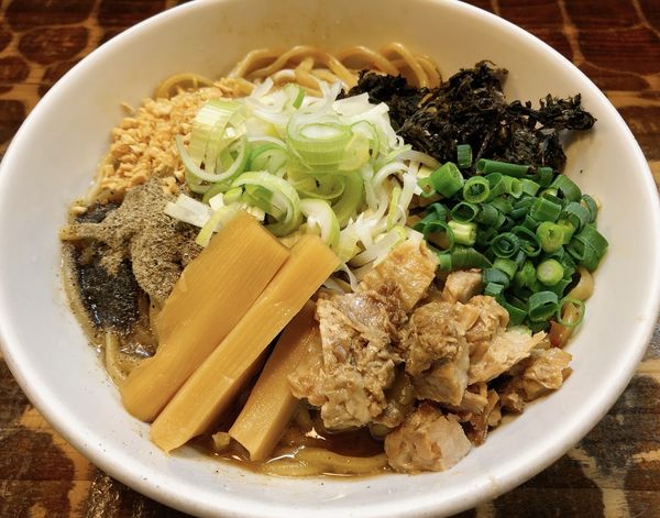 「まぜそば（920円）」@つけめん・らーめん活龍 下館店の写真