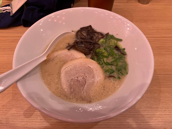 「白色元味820円」@一風堂 名古屋大須店の写真