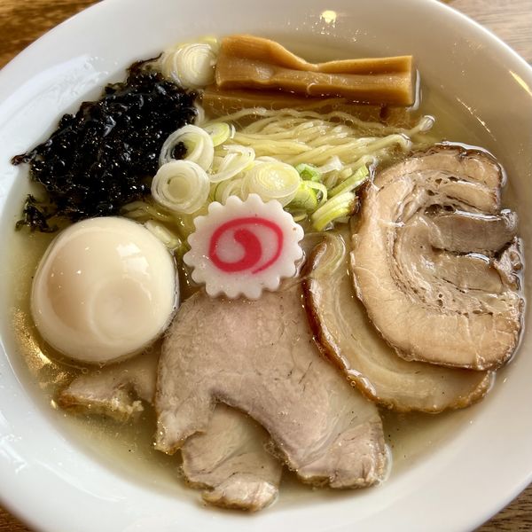 「特製いづるラーメン 〜さらり〜塩」@ラーメンいづるの写真