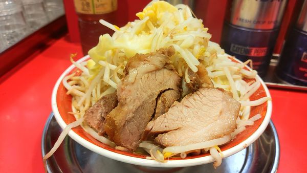 「小ラーメン(ヤサイ増し)¥100」@ラーメンタロー 大森の陣の写真