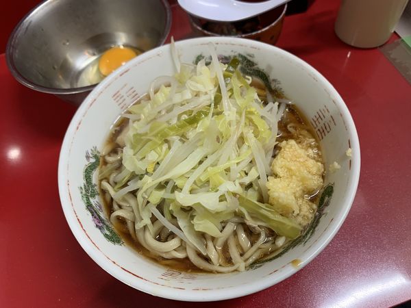 「麺半分豚一枚」@ラーメン二郎 越谷店の写真