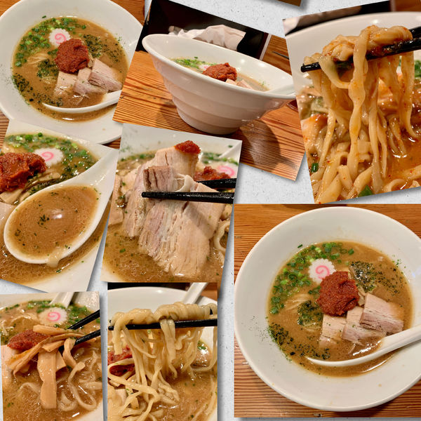 「【3月限定B】別格のからみそらーめん～手もみ麺仕立1280円」@らぁ麺屋 つなぎの写真