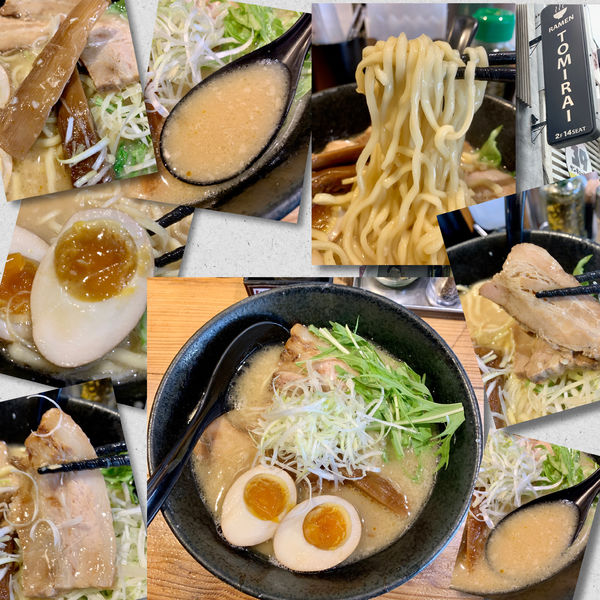 「特製戸みら伊らぁめん(大盛)950円」@RAMEN TOMIRAIの写真