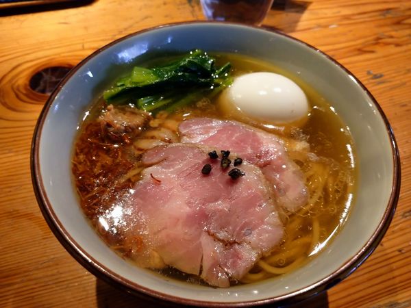 「特製地鶏の重ね中華そば（1,700円）」@麺処 図鑑の写真