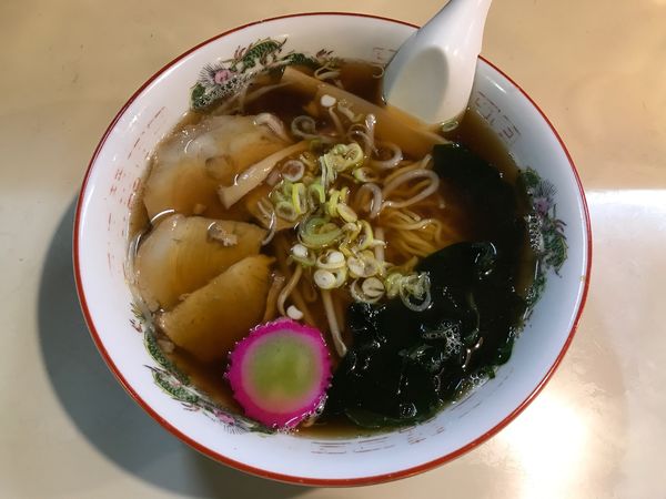「正油ラーメン　700円」@龍虎亭の写真
