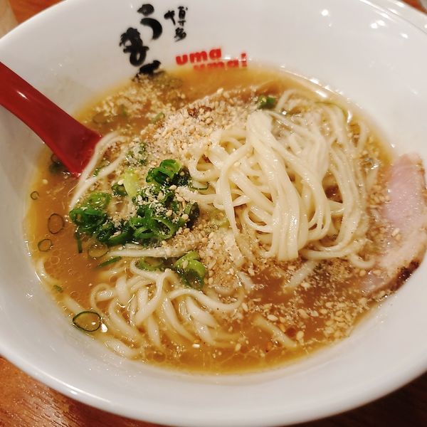 「源流博多ラーメン」@博多うま馬 冷泉店の写真