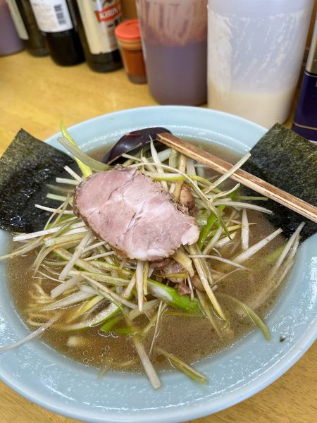 「ネギラーメン(硬め)」@ラーメンショップ 練間の写真