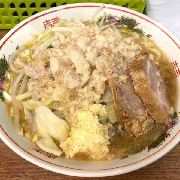 「小 800円 ＋ ネギ 100円」@ラーメン二郎 品川店の写真