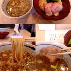 『煮干しつけ麺(¥1100)』