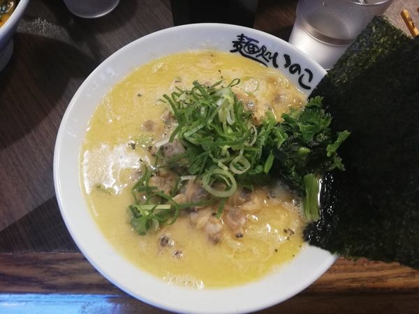 「あさりバターの塩ラーメン」@麺処いのこの写真