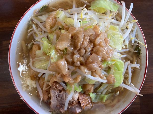 「豚ラーメン小 780円」@らーめん漢道の写真