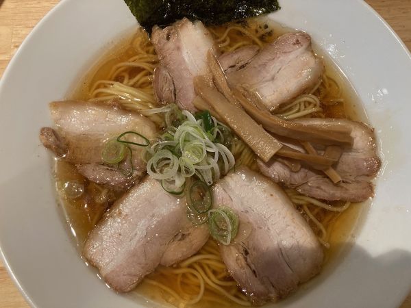 「醤油チャーシューメン 950円」@ふる川食堂の写真
