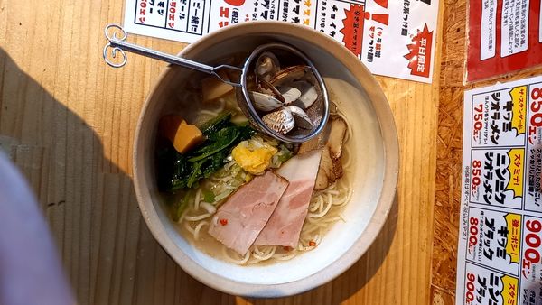 「アサリシオラーメン」@ラーメンゴイケヤの写真