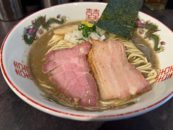 「濃厚煮干らーめん」@西永福の煮干箱の写真