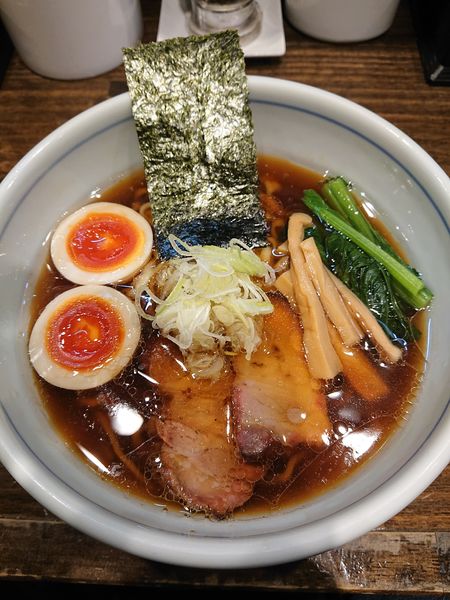 「味玉中華そば（醤油）」@櫻井中華そば店の写真