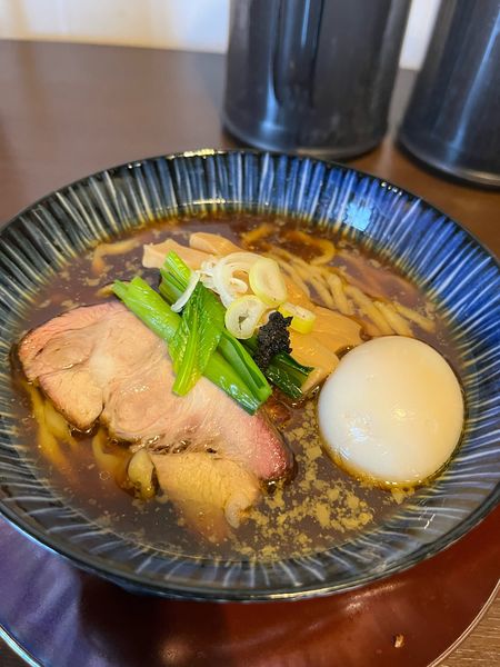 「味玉入り醤油らぁめん」@麺処 青野の写真