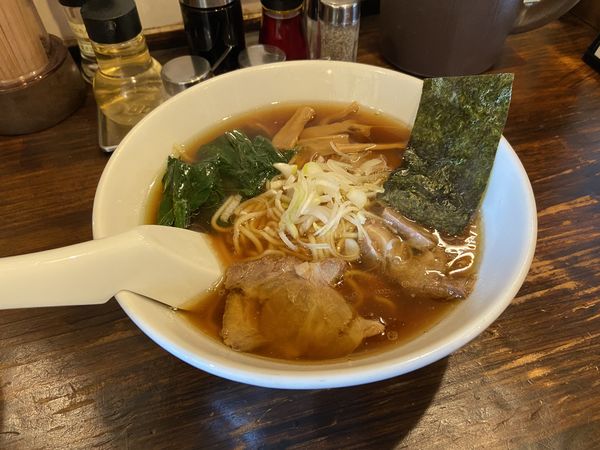 「こってり醤油ラーメン(620円)」@そべーぴの写真