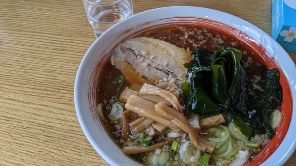 「ラーメン半カレー」@高円寺ラーメン タロー軒の写真