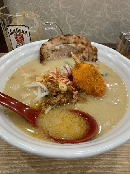 「加賀味噌炙りチャーシューらーめん」@麺場 田所商店 大宮宮原店の写真