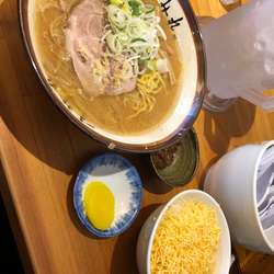味噌ラーメン　おにめし