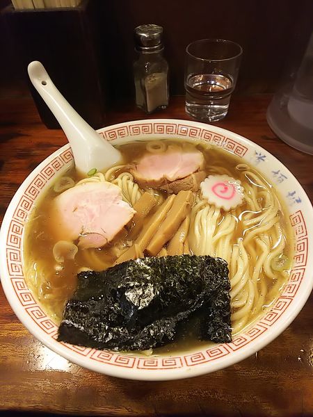 「中華そば中盛」@中華めん処 道頓堀の写真