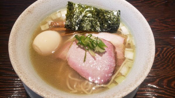 「中華蕎麦 塩＋味玉」@中華蕎麦 柳の写真