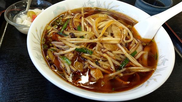 「辛味刀削麺」@磨味坊の写真